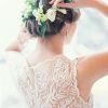 Romantic Florals Updo Hairstyles (Photo 25 of 26)
