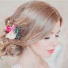 Romantic Florals Updo Hairstyles (Photo 8 of 26)