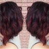 Bright Red Balayage On Short Hairstyles (Photo 13 of 25)