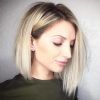 Ash Blonde Balayage For Short Stacked Bob Hairstyles (Photo 16 of 25)