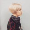 Blonde Bob Haircuts With Side Bangs (Photo 23 of 25)