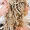 Braided Wedding Hairstyles With Subtle Waves (Photo 16 of 25)