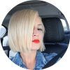 One Length Short Blonde Bob Hairstyles (Photo 25 of 25)