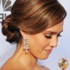 Elegant Messy Updos With Side Bangs (Photo 14 of 25)