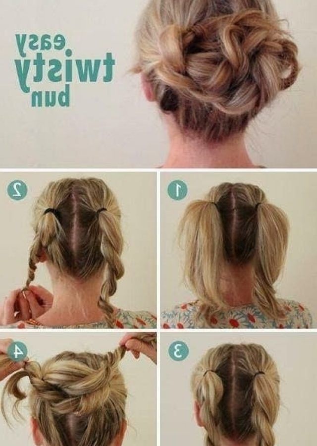 2024 Latest Easy Updo Hairstyles for Thin Hair