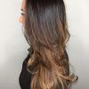 Waist-Length Brunette Hairstyles With Textured Layers (Photo 15 of 25)
