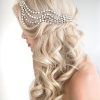 Teased Half Up Bridal Hairstyles With Headband (Photo 7 of 25)