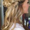 Curly Half-Updo With Ponytail Braids (Photo 15 of 25)