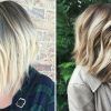 Straight Textured Angled Bronde Bob Hairstyles (Photo 11 of 25)