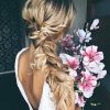 Mermaid Fishtail Hairstyles With Hair Flowers (Photo 11 of 25)