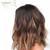 Caramel Lob Hairstyles With Delicate Layers (Photo 5 of 25)