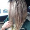 Messy Blonde Lob With Lowlights (Photo 12 of 25)