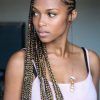 Cornrow Ombre Ponytail Micro Braid Hairstyles (Photo 12 of 25)