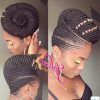 Swooped-Up Playful Ponytail Braids With Cuffs And Beads (Photo 7 of 15)