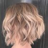 Tousled Wavy Blonde Bob Hairstyles (Photo 14 of 25)