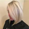 Long Bob Blonde Hairstyles With Lowlights (Photo 8 of 25)