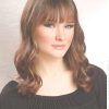 Curly Medium Hairstyles With Bangs (Photo 13 of 25)
