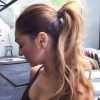 Curled-Up Messy Ponytail Hairstyles (Photo 13 of 25)