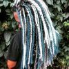 Blue And White Yarn Hairstyles (Photo 5 of 25)