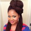 Senegalese Twist Styles Updo Hairstyles (Photo 7 of 15)