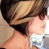 Short Crop Hairstyles With Colorful Highlights (Photo 23 of 25)