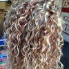 Curls And Blonde Highlights Hairstyles (Photo 4 of 25)