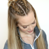 Half Up Top Knot Braid Hairstyles (Photo 2 of 25)