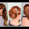 Curled Side Updo Hairstyles With Hair Jewelry (Photo 11 of 25)