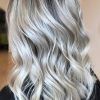 White Blonde Hairstyles For Brown Base (Photo 5 of 25)