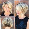 White-Blonde Curly Layered Bob Hairstyles (Photo 22 of 25)