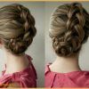 French Braids In Flower Buns (Photo 13 of 15)