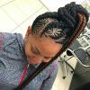 High Ponytail Hairstyles With Jumbo Cornrows (Photo 16 of 25)