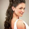 Curly Bridal Bun Hairstyles With Veil (Photo 16 of 25)