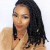 Micro Braids Hairstyles In Side Fishtail Braid (Photo 25 of 25)