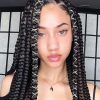 Thick Plaits And Narrow Cornrows Hairstyles (Photo 12 of 25)