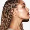 Thick Plaits And Narrow Cornrows Hairstyles (Photo 18 of 25)