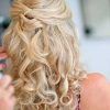 Curly Half Updo Hairstyles (Photo 14 of 15)