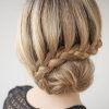 Side Lacy Braid Bridal Updos (Photo 22 of 25)