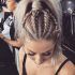 25 Best Ideas Trendy Two-tone Braided Ponytails