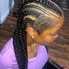 Micro Braids Hairstyles In Side Fishtail Braid (Photo 10 of 25)
