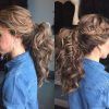 Curled-Up Messy Ponytail Hairstyles (Photo 3 of 25)