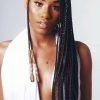 Cornrow Ombre Ponytail Micro Braid Hairstyles (Photo 3 of 25)
