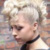 Elegant Curly Mohawk Updo Hairstyles (Photo 16 of 25)