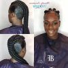 Chunky Mohawk Braid With Cornrows (Photo 4 of 15)