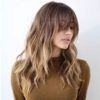 Long Hairstyles With Straight Fringes And Wavy Ends (Photo 14 of 25)
