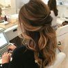 Dimensional Waves In Half Up Wedding Hairstyles (Photo 5 of 25)