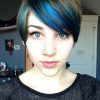Funky Blue Pixie Hairstyles With Layered Bangs (Photo 11 of 25)
