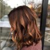 Warm-Toned Brown Hairstyles With Caramel Balayage (Photo 11 of 25)