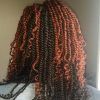 Black Twists Hairstyles With Red And Yellow Peekaboos (Photo 13 of 25)