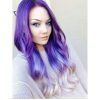 Voluminous Platinum And Purple Curls Blonde Hairstyles (Photo 24 of 25)